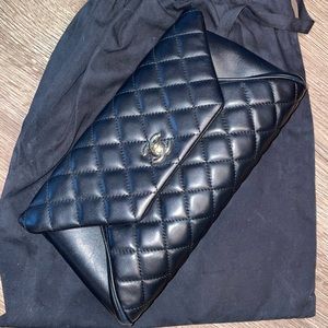 Chanel envelope clutch